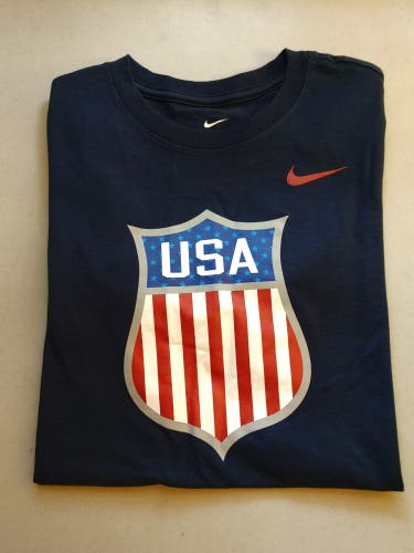 Blue New Large Nike Shirt USA