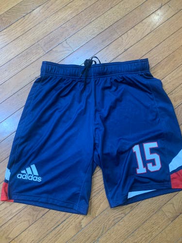 GAME WORN *CHRIS HOGAN* PLL CANNONS SHORTS