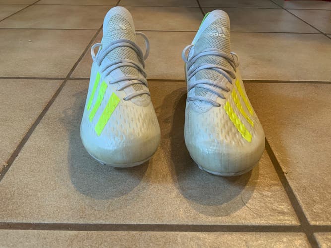 White Adidas X 18.1 Size 2 Turf Cleats