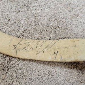 KIRK MULLER 4-18-98 Signed Florida Panthers  NHL Game Used Hockey Stick COA