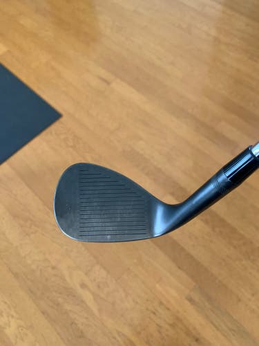 Used Titleist Right Handed Vokey SM8 Wedge 60 Degree L Grind Jet Black Steel Shaft