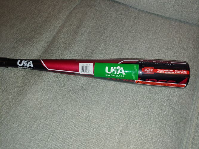 New 2019 Rawlings Alloy 5150 Bat (-10) 17 oz 27"