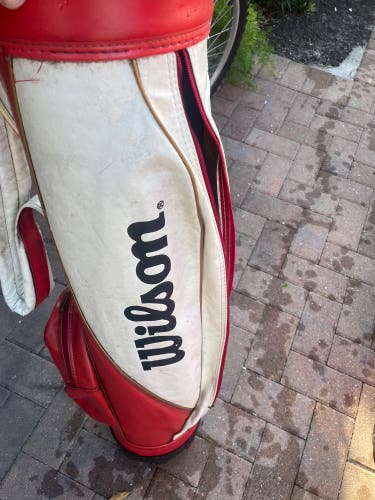 Wilson vintage golf cart bag  With shoulder strap
