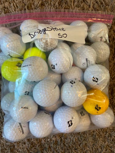 Used Bridgestone Balls 50