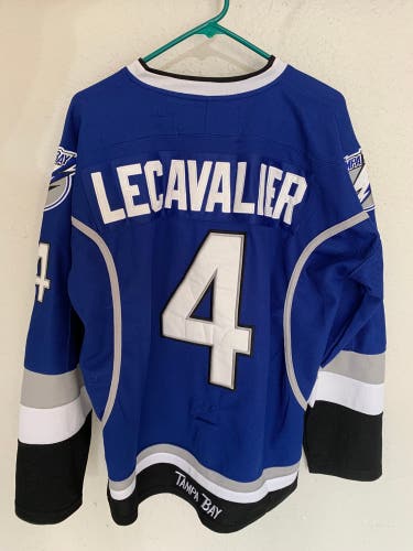 Vincent Lecavalier Size 50 Tampa Bay Lightning Jersey