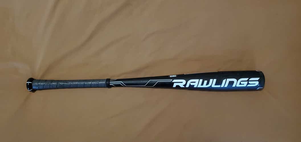 Used BBCOR Certified Rawlings Alloy Velo Bat (-3) 28 oz 31"