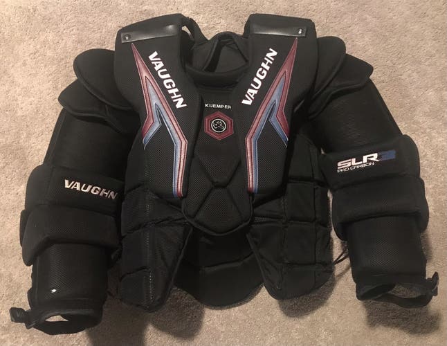 Kuemper Colorado Avalanche Vaughn SLR3 Pro Carbon Pro Return Chest & Arm Protector