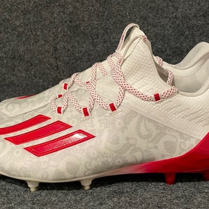 Men’s Adidas Adizero Reign Young King Football Cleats FU6708 Floral Red  Size 11