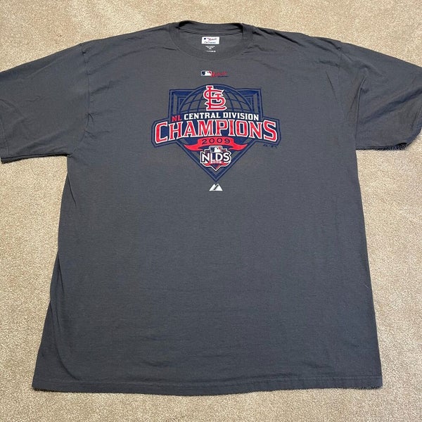 St Louis Cardinals Shirt Adult Large Black Long Sleeve MLB World Series Tee  Men