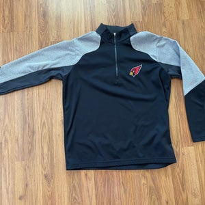 Arizona Cardinals NFL FOOTBALL Antigua Size Large Golf Mid Layer Sweatshirt!