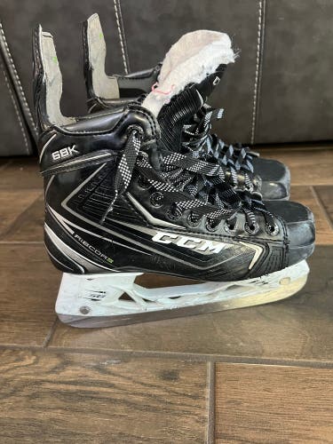 Used CCM Regular Width Size 4.5 Hockey Skates