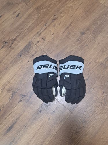 Used LA Kings Bauer Supreme 1S Gloves 15"