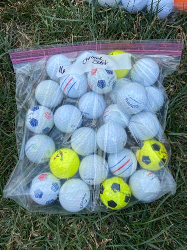 Used Callaway Chrome Soft Balls 24