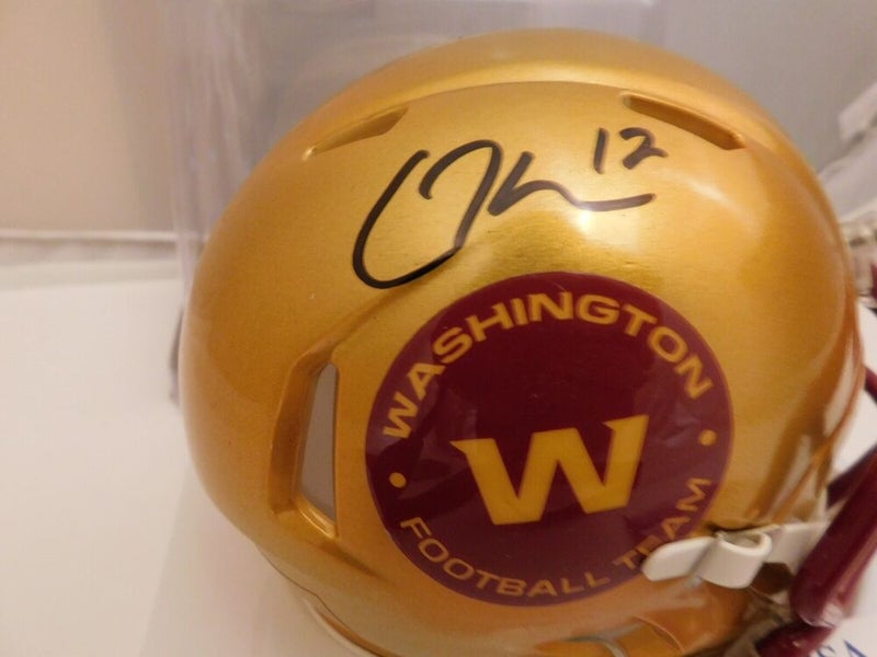 Washington Commanders Cole Kelley Autographed Signed Flash Mini