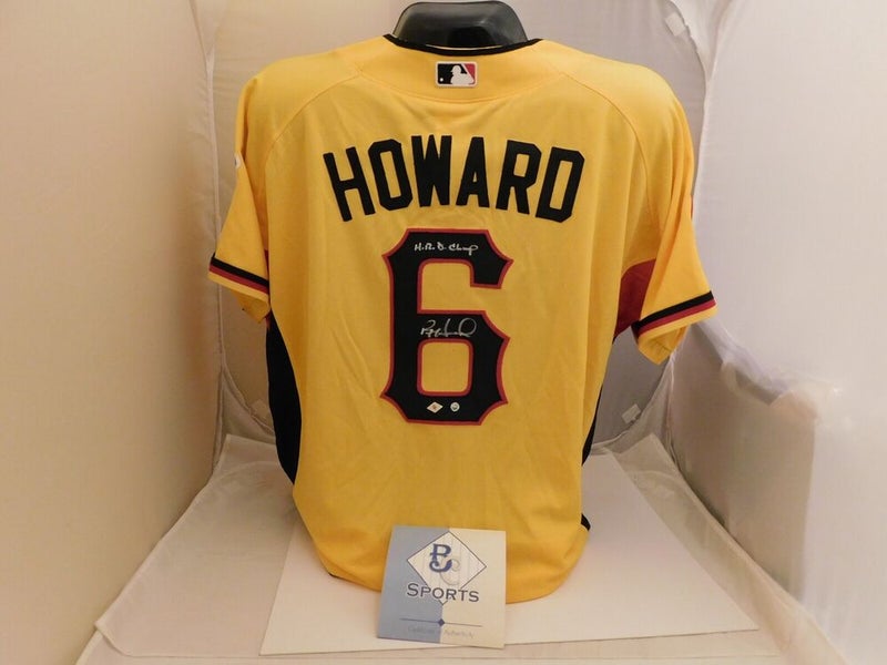 RYAN HOWARD SIGNED 2006 1ST ALL STAR GAME BATTING JERSEY INSCR. PHILLIES  RARE