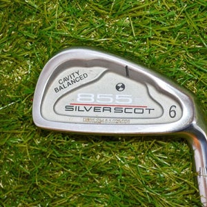 Tommy Armour 	855s Silver Scot 	6 Iron 	Right Handed	37.5"	Steel 	Regular 	New G