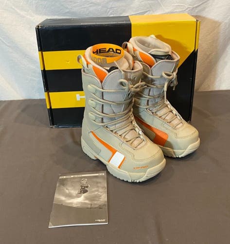 HEAD 1.80 Kid s All-Mountain Snowboard Boots Thermo Fit Liners US 1.5 EU 31 NEW