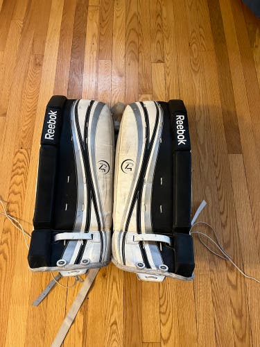 Used 26" Reebok Goalie Leg Pads