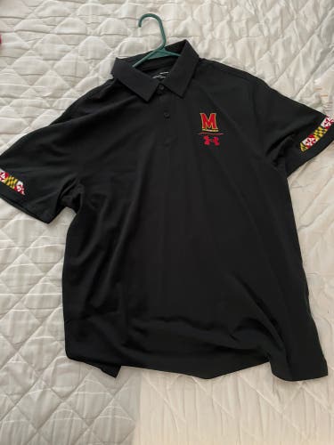 Red New Large Under Armour Shirt