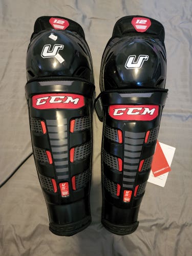 New CCM U+ Shin Pads