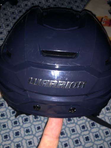 Used Large Warrior  Alpha One Helmet