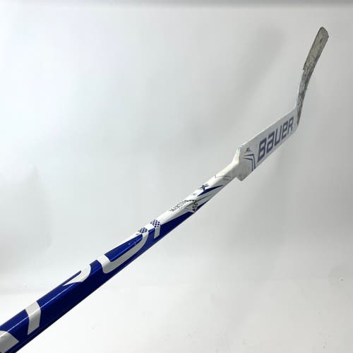 Broken Blue Bauer Vapor 2X Pro Goalie Stick Regular - Martin