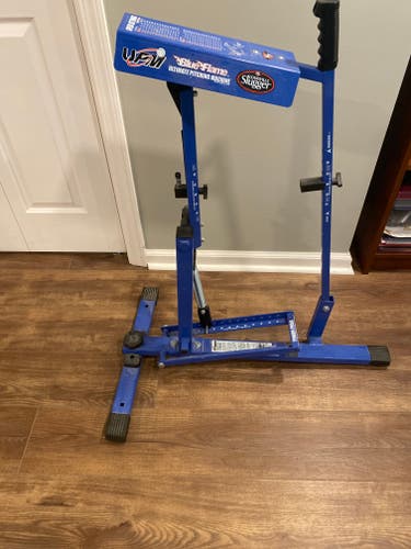 Used Louisville Slugger Blue Flame Pitching Machine