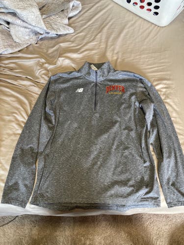 Denver Lacrosse Gray Used XL New Balance Sweatshirt