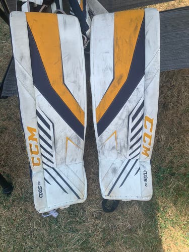 35" CCM Axis 1.9 Goalie Leg Pads