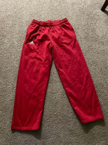 Red Used Large Adidas Pants