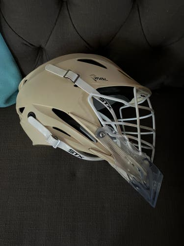 New Tan  STX Rival Helmet ( With Or Without Goalie Guard)