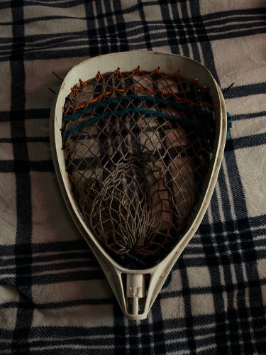 Used  Strung Goalie Head