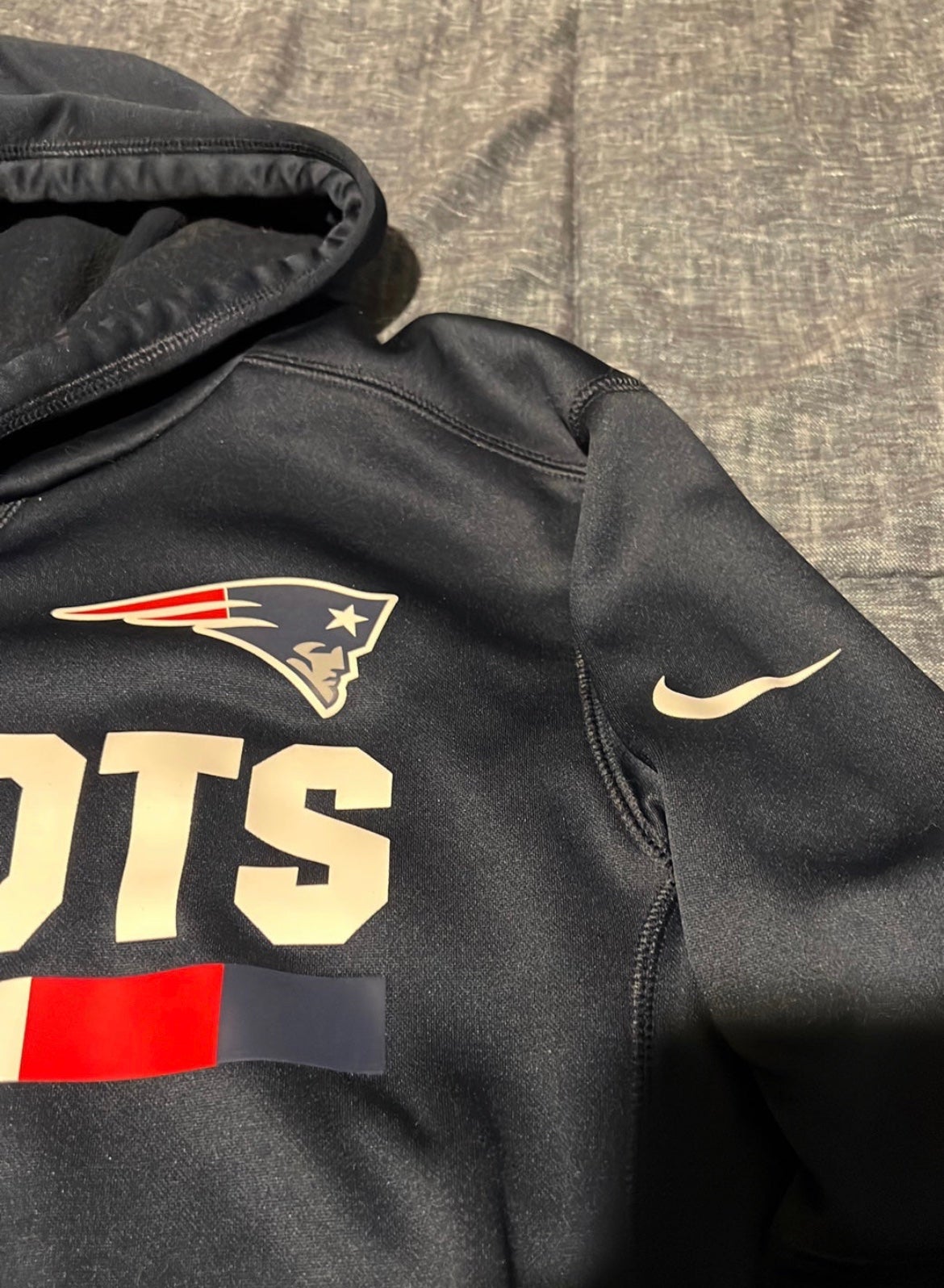 NWT Blue Nike New England Patriots Light Weight Hoodie S-XXL