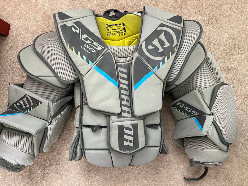 Used Small Warrior Ritual G5 Goalie Chest Protector