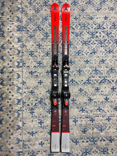 New 2023 Atomic Racing Redster G9 FIS Revoshock Junior With X12 Bindings 166cm