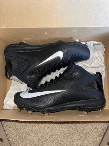 Nike Zoom Trout 3 Black metal baseball cleats