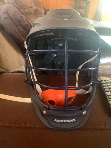 Warrior burn Virginia helmet