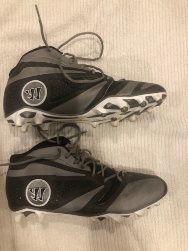 Warrior High Top Burn 7.0 Men’s Size 11 Lax Cleats