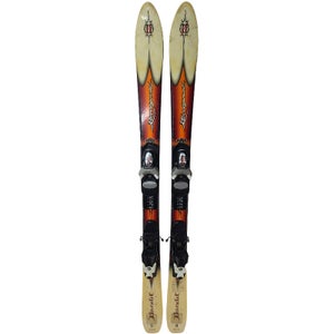 Rossignol Bandit Youth Skis 120cm Rossignol Comp J Bindings fit 205-305mm BSL