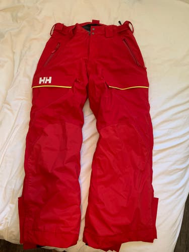 Adult New Medium CANADIAN SKI TEAM 2022 Helly Hansen Ski Pants