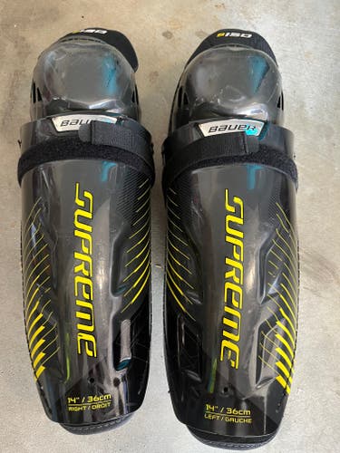 Used Bauer Supreme S150 Shin Pads