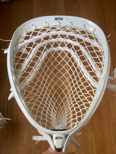 New STX Eclipse 2 Goalie Head - String King 1s mesh