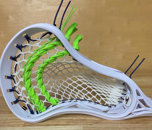 Silverfin Lacrosse Hex 1.0 With Stringer's Shack G3 Ultralight Mesh