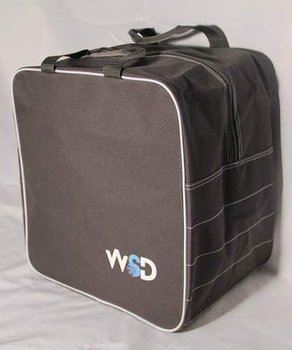 New WSD Logo Single Ski or Snowboard Boot Bag square Gray LOT 5 baGS