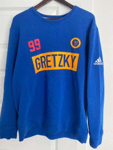 NHL GRETZKY ST. LOUIS BLUES SWEATER ‘90s ADIDAS (XL)