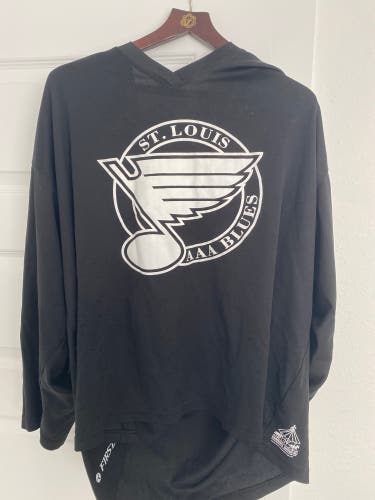 ST. LOUIS AAA BLUES PRACTICE JERSEY BLACK (XL)