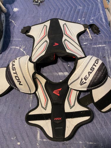 Youth Used Medium Easton Synergy HSX Shoulder Pads