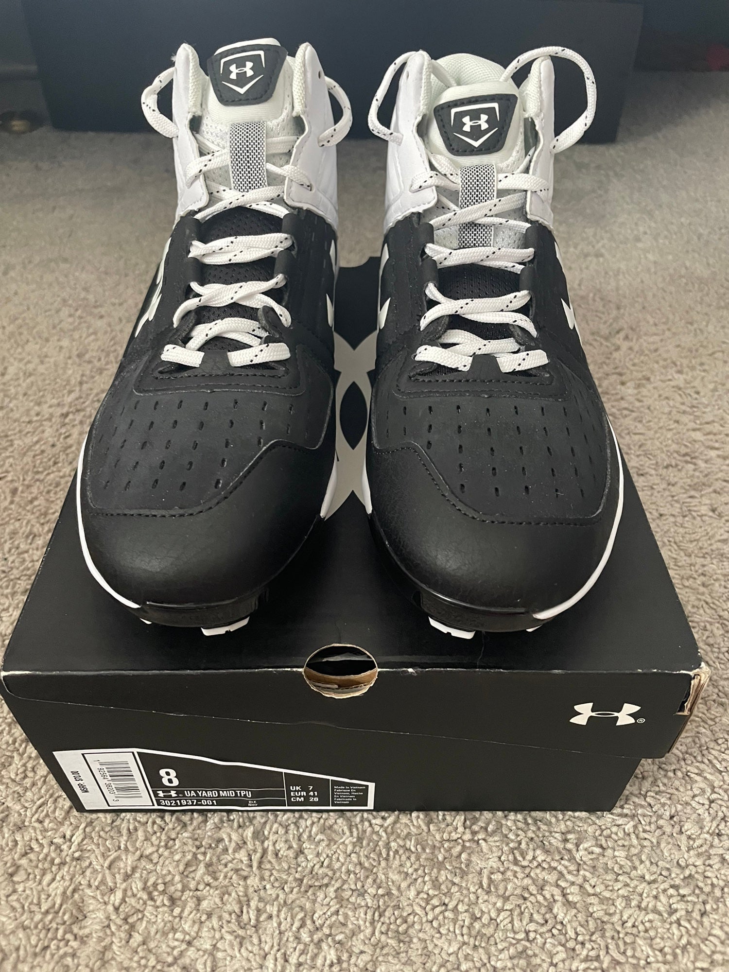 Mens Under Armour UA Yard Mid TPU 