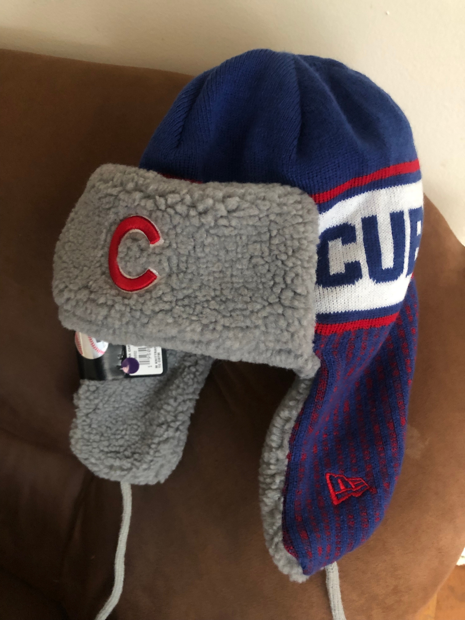 Chicago Cubs New Era MLB trapper hat