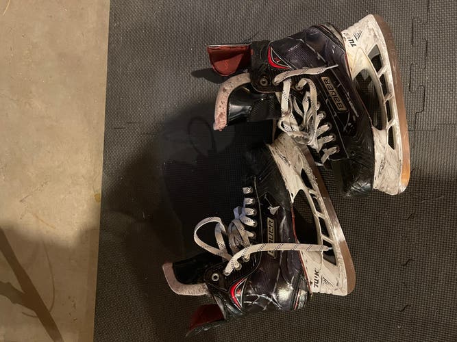 Used Bauer Regular Width Pro Stock Size 7.5 Vapor 1X Hockey Skates